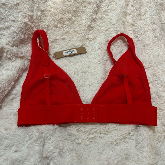 SKIMS Cotton Plunge Bralette - Picture 2 of 6